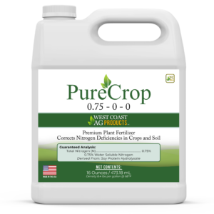 Frontside image of PureCrop 16oz bottle